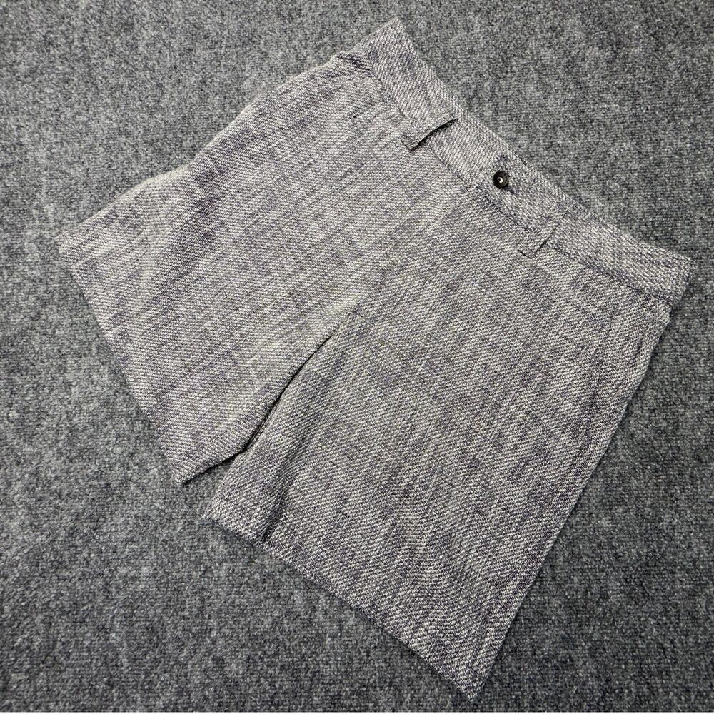 rag & bone Fit 2 Shorts Mens 33 Fabric Made in Italy Gray Textured